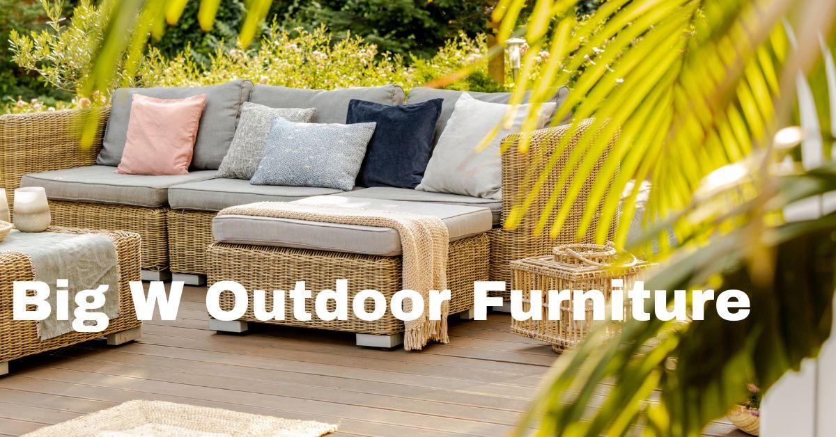 Outdoor lounge online setting big w